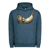 Pigment Midnight Navy sea seal Urban Hoodie - LillyAllenDesigns
