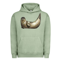 Pigment Oil Green sea seal Urban Hoodie - LillyAllenDesigns