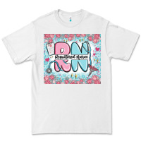 White registered nurse rn Premium Tee - MaliasSmallBusiness