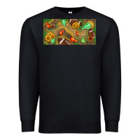 Black western sunflower and american football license  plate Premium Sweatshirt - BundleAndBundleShop