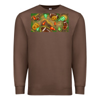 Chestnut western sunflower and american football license  plate Premium Sweatshirt - BundleAndBundleShop