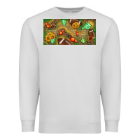Dove Grey western sunflower and american football license  plate Premium Sweatshirt - BundleAndBundleShop