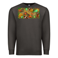 Smoke western sunflower and american football license  plate Premium Sweatshirt - BundleAndBundleShop