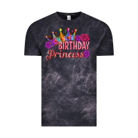 Cloud Black birthday princess Vintage Tee - Artiststas