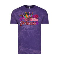 Cloud Purple birthday princess Vintage Tee - Artiststas