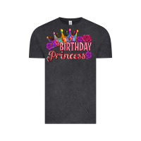 Vintage Black birthday princess Vintage Tee - Artiststas