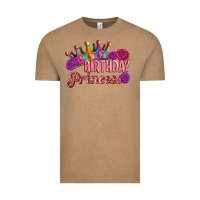 Vintage Coffee birthday princess Vintage Tee - Artiststas