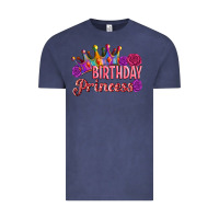 Vintage Denim birthday princess Vintage Tee - Artiststas