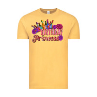 Vintage Mustard birthday princess Vintage Tee - Artiststas