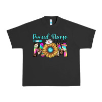 Pigment Black proud nurse mom Urban Heavy Tee - JahusDesignShop
