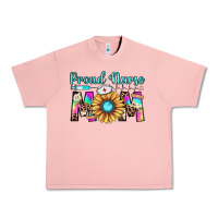 Salmon proud nurse mom Urban Heavy Tee - JahusDesignShop