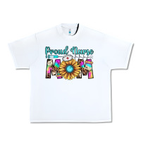 White proud nurse mom Urban Heavy Tee - JahusDesignShop