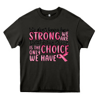 Asphalt breast cancer malia Heavy Core Tee - MaliasSmallBusiness