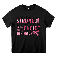 Black breast cancer malia Heavy Core Tee - MaliasSmallBusiness