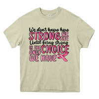 Mossy breast cancer malia Heavy Core Tee - MaliasSmallBusiness
