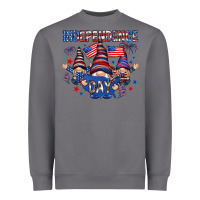 Independence Day With Gnomies Heavyweight Sweatshirt | Teevron