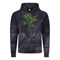 Cloud Black Botanical Majesty Palm Illustrations Vintage Hoodie - LillyAllenDesigns