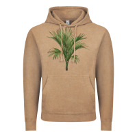 Vintage Coffee Botanical Majesty Palm Illustrations Vintage Hoodie - LillyAllenDesigns