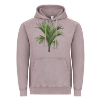 Vintage Zinc Botanical Majesty Palm Illustrations Vintage Hoodie - LillyAllenDesigns