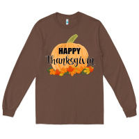 Chestnut Happy Thanksgiving Long Sleeve Tee - Bettercallsaul