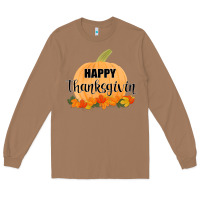 Toasted Coconut Happy Thanksgiving Long Sleeve Tee - Bettercallsaul