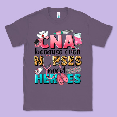 Western Cna Because Nurses Need Heroes Classic Tee Designed By Lillyallendesigns