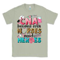 Matcha Western CNA Because Nurses Need Heroes Classic Tee - LillyAllenDesigns