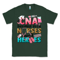 Sports Green Western CNA Because Nurses Need Heroes Classic Tee - LillyAllenDesigns