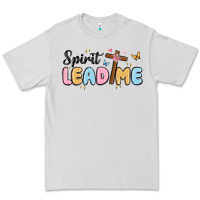 Dove Grey spirit lead me Premium Tee - MaliasSmallBusiness