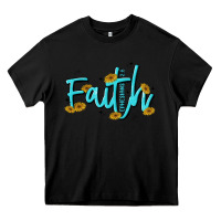 Black faith Heavy Core Tee - MaliasSmallBusiness