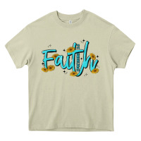Mossy faith Heavy Core Tee - MaliasSmallBusiness