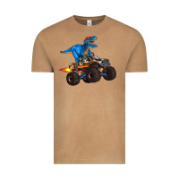 Vintage Camel monster truck and  t rex dinosaur Vintage Tee - Artiststas