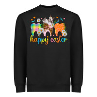 Black Happy Easter Dental Easter Day Heavyweight Sweatshirt - HowdyJamesFarm