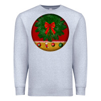 Heather Grey christmas Premium Sweatshirt - BundleAndBundleShop