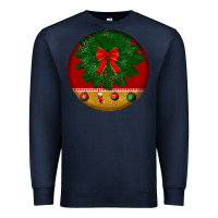 Navy christmas Premium Sweatshirt - BundleAndBundleShop