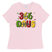 Bubblegum Pink 366 days black history Ladies Tee - MaliasSmallBusiness