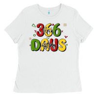 White 366 days black history Ladies Tee - MaliasSmallBusiness