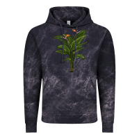 Cloud Black the bird of paradise Vintage Hoodie - LillyAllenDesigns