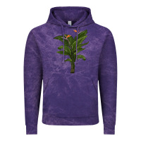 Cloud Purple the bird of paradise Vintage Hoodie - LillyAllenDesigns
