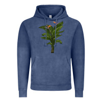 Vintage Denim the bird of paradise Vintage Hoodie - LillyAllenDesigns