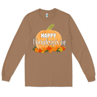 Toasted Coconut Happy Thanksgiving Long Sleeve Tee - Bettercallsaul