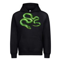 Black boomslang snake Urban Hoodie - LillyAllenDesigns
