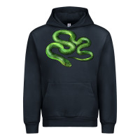 Navy boomslang snake Urban Hoodie - LillyAllenDesigns