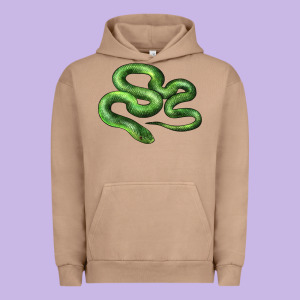 Boomslang Snake Urban Hoodie Designed By Lillyallendesigns