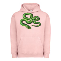 Pigment Salmon boomslang snake Urban Hoodie - LillyAllenDesigns