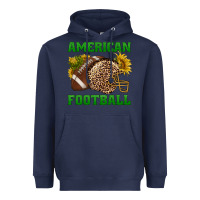 Navy american football Heavyweight Hoodie - BundleAndBundleShop