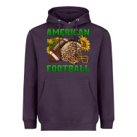 Plum american football Heavyweight Hoodie - BundleAndBundleShop