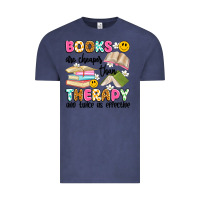 Vintage Denim books are cheaper than therapy and twice as effective Vintage Tee - Artiststas