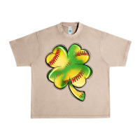 French Oak st. patrick's day clover softball Urban Heavy Tee - Artiststas