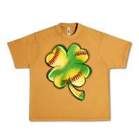 Peanut Butter st. patrick's day clover softball Urban Heavy Tee - Artiststas